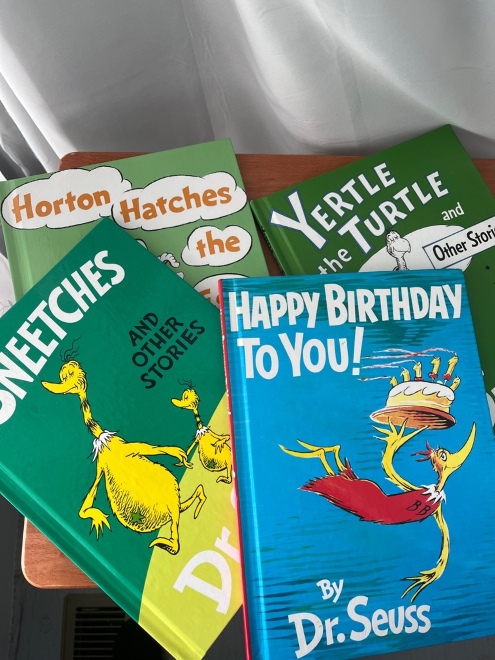 Dr. Seuss Hardcover Book Lot (4) - Grolier Book Club Editions - Large Format